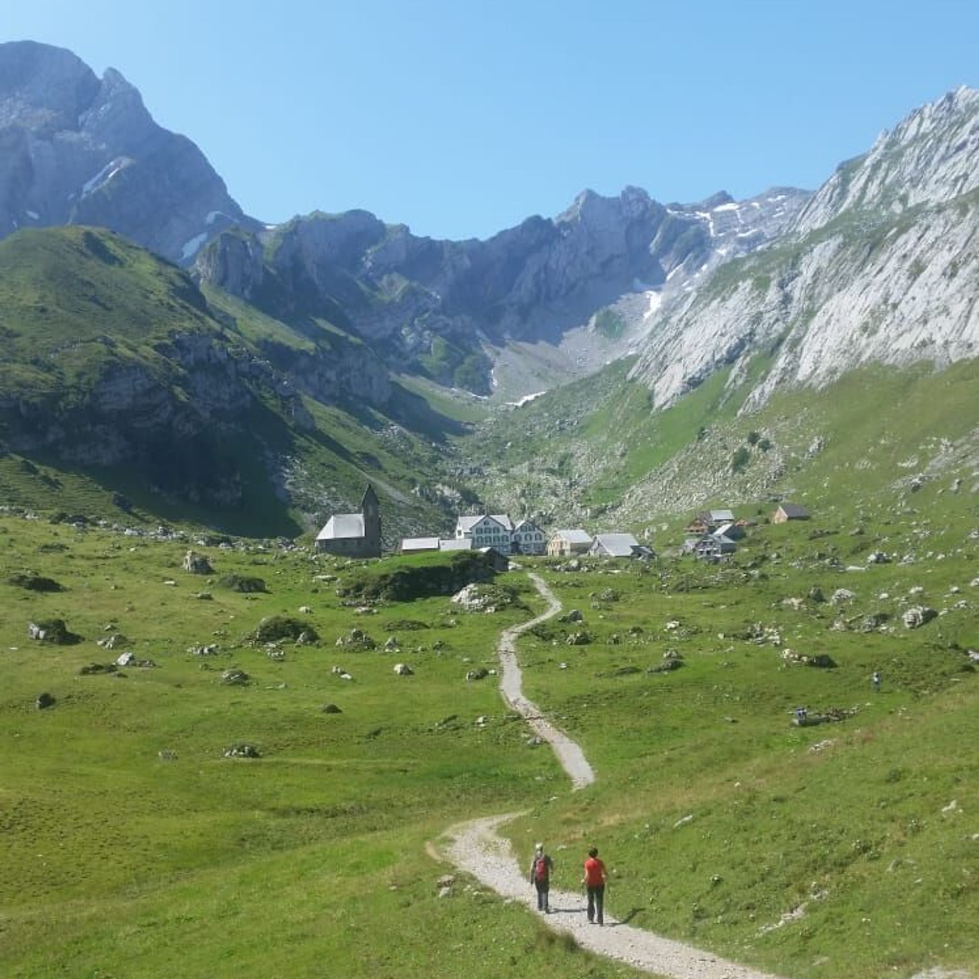 Die Idee hatte Johannes Kolb beim Wandern in der Schweiz, auf der Meglisalp in den Appenzeller Bergen.