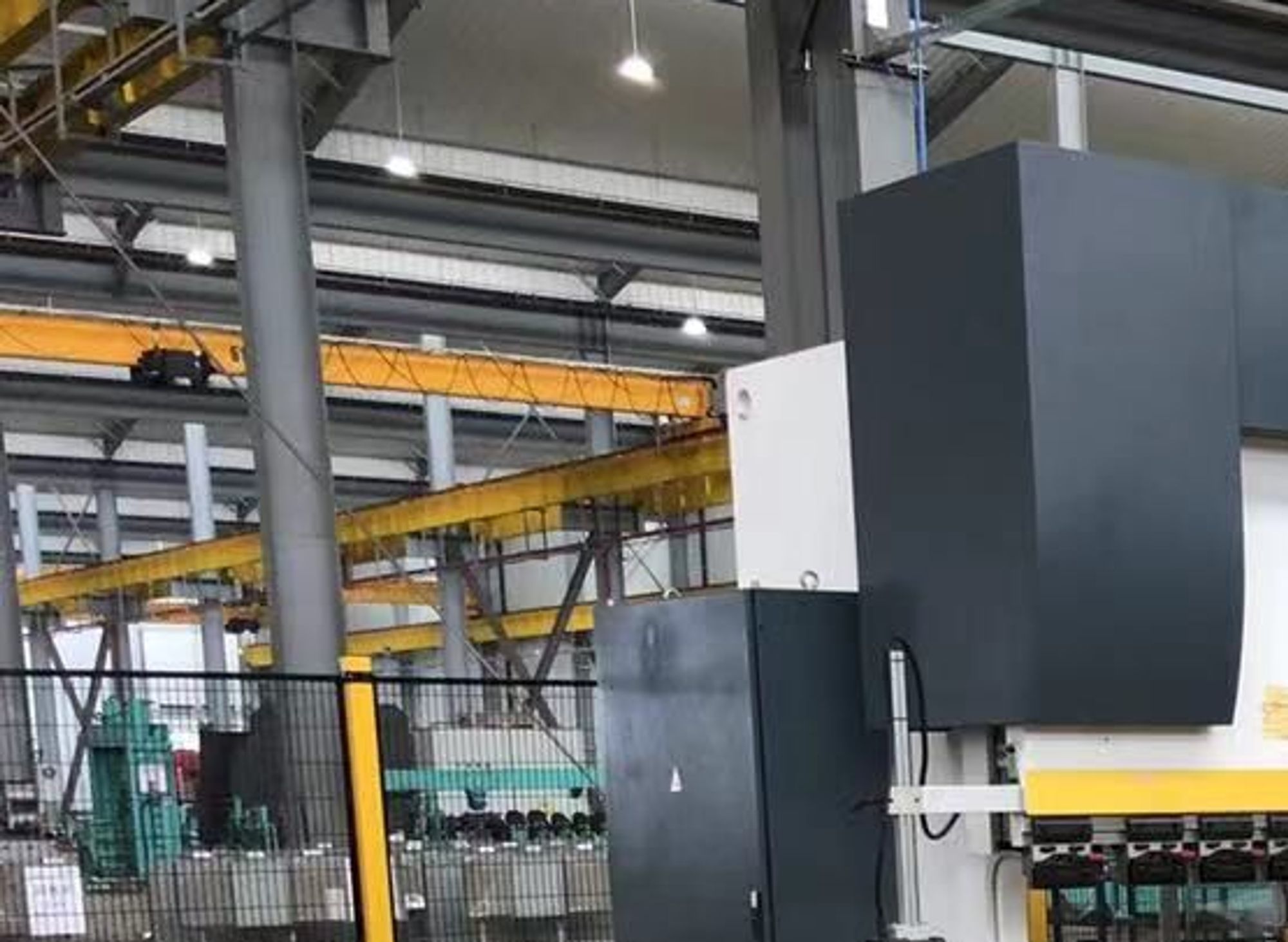 The new robot cell.