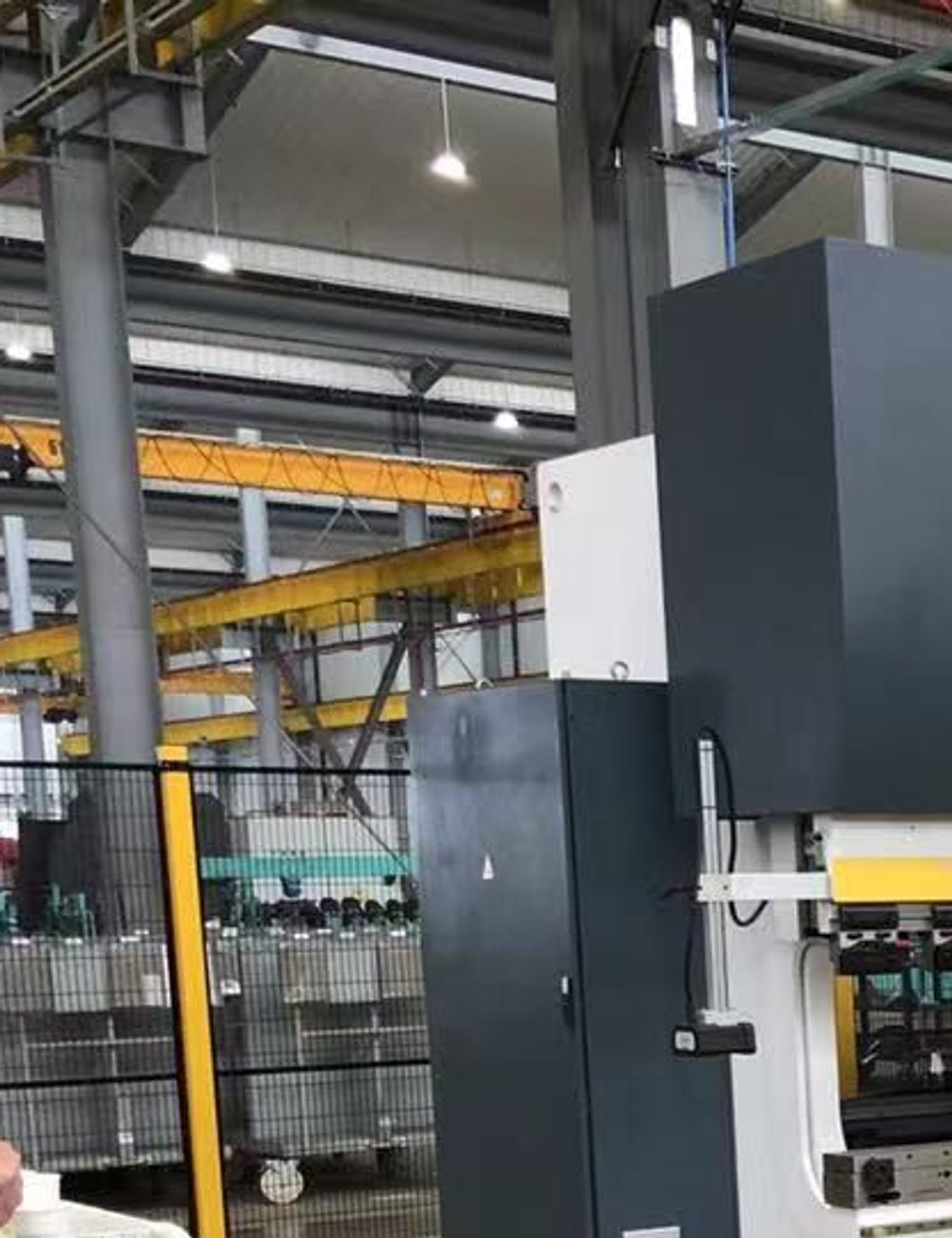 The new robot cell.