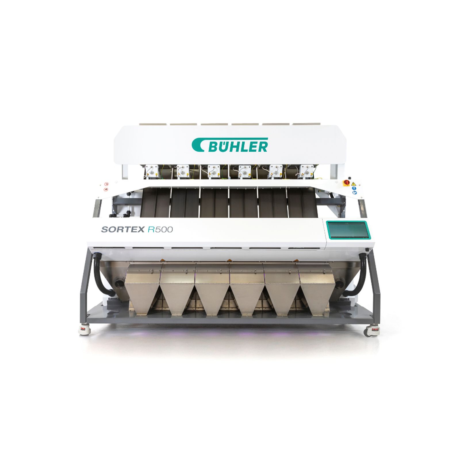 Bühler Sortex is sorting rice  