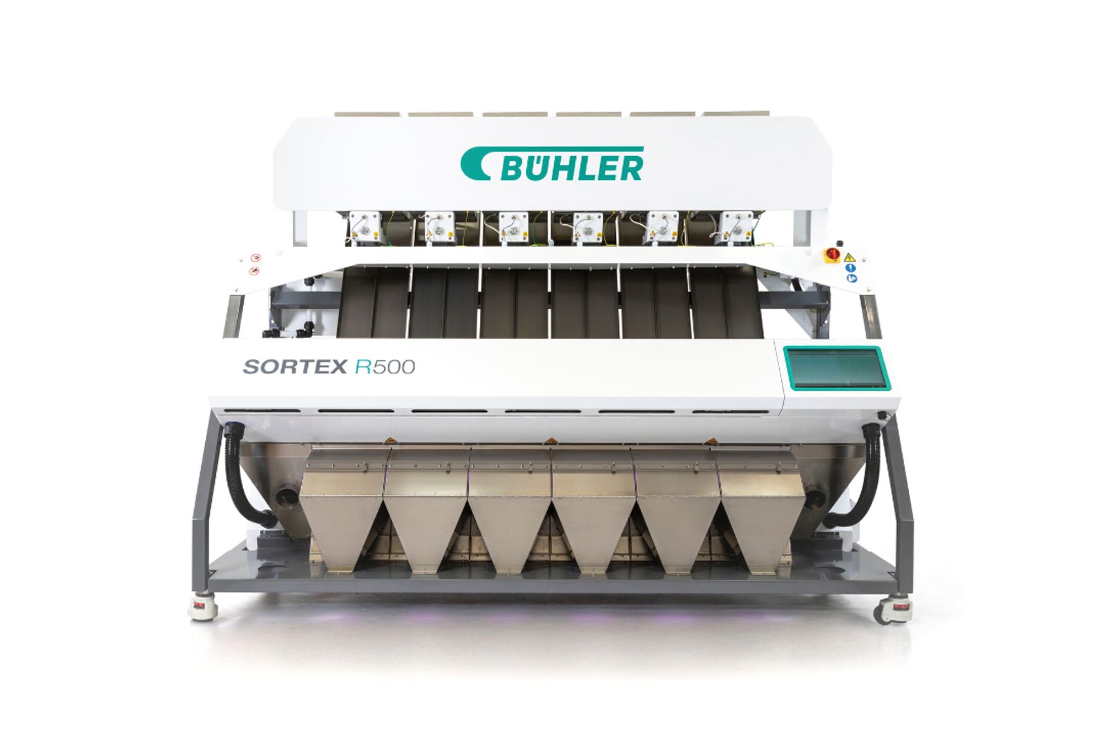 Bühler Sortex is sorting rice 