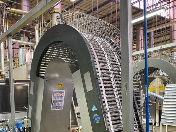 Arco TBK - resfriador de folhas de wafer.