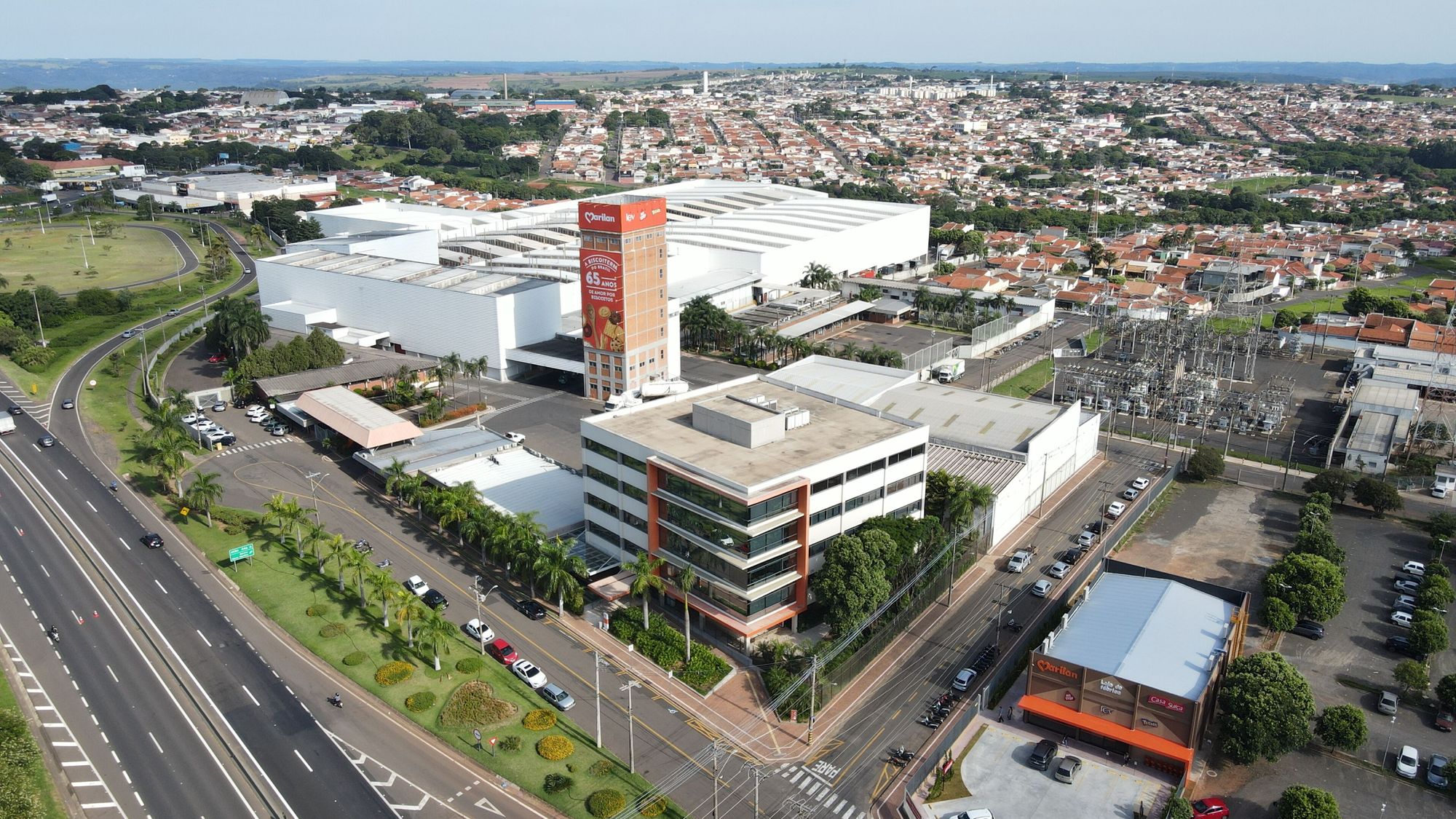 Matriz do Grupo Marilan, em Marília - SP.