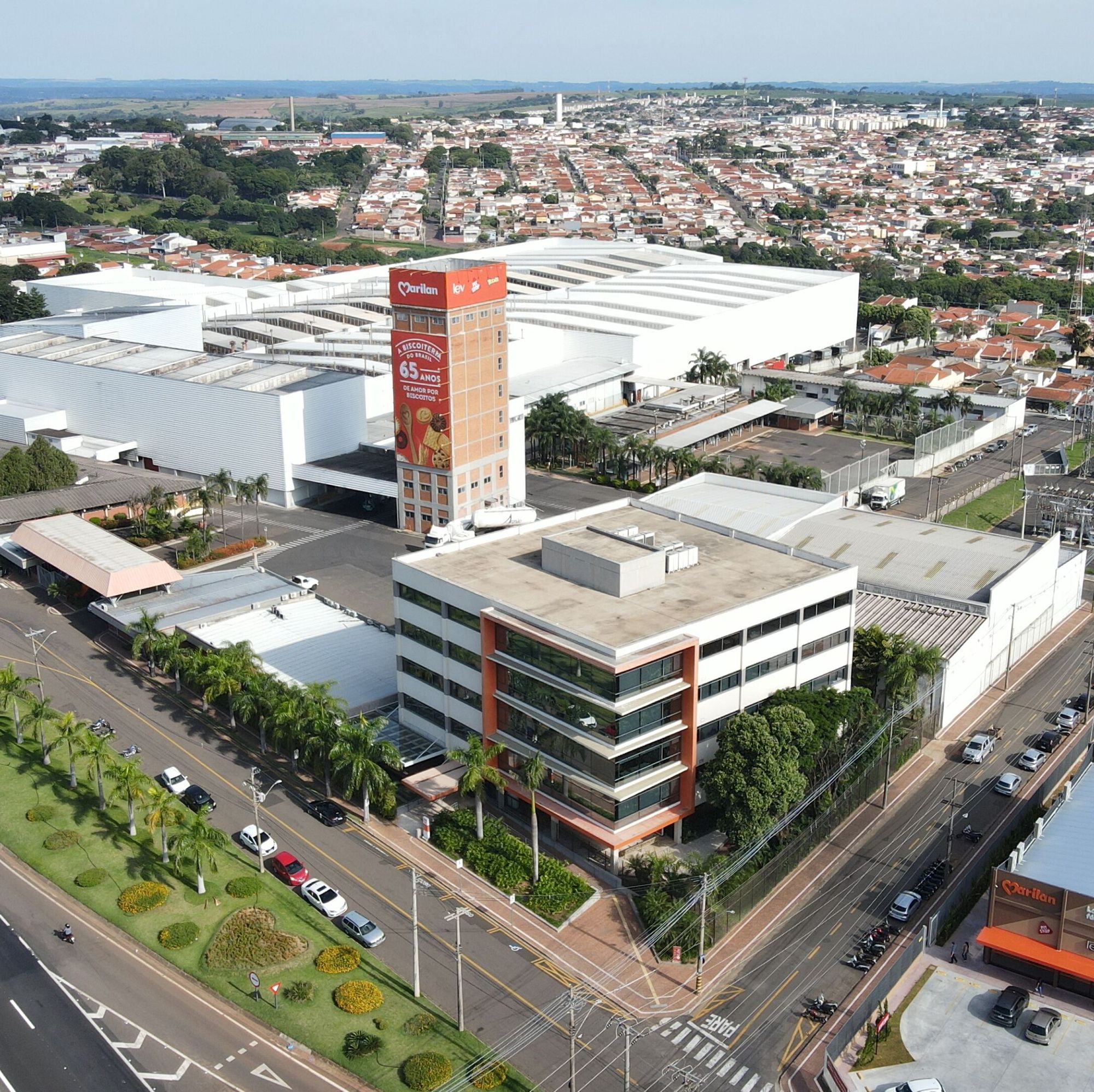 Matriz do Grupo Marilan, em Marília - SP.