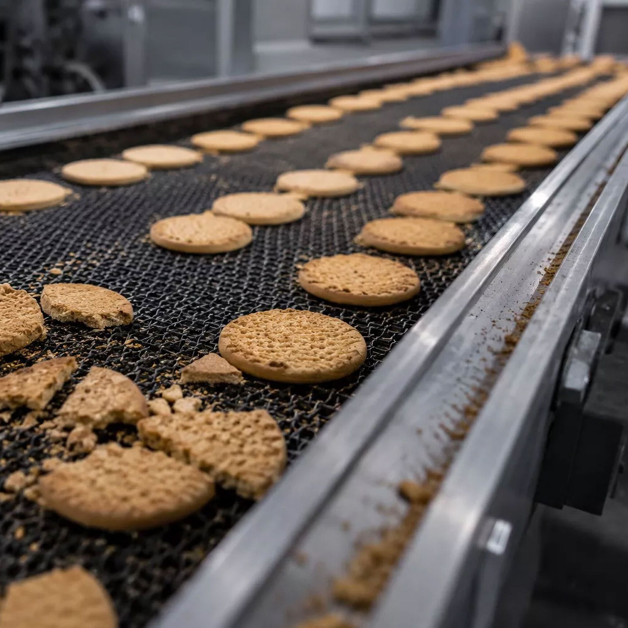 Biscuit breakage