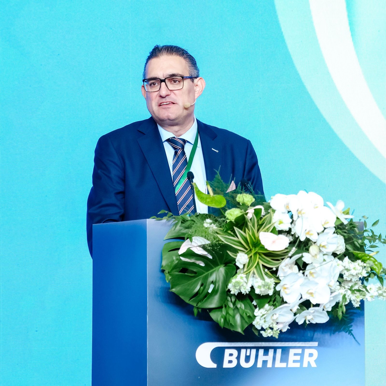 布勒集团首席执行官 Samuel Schär