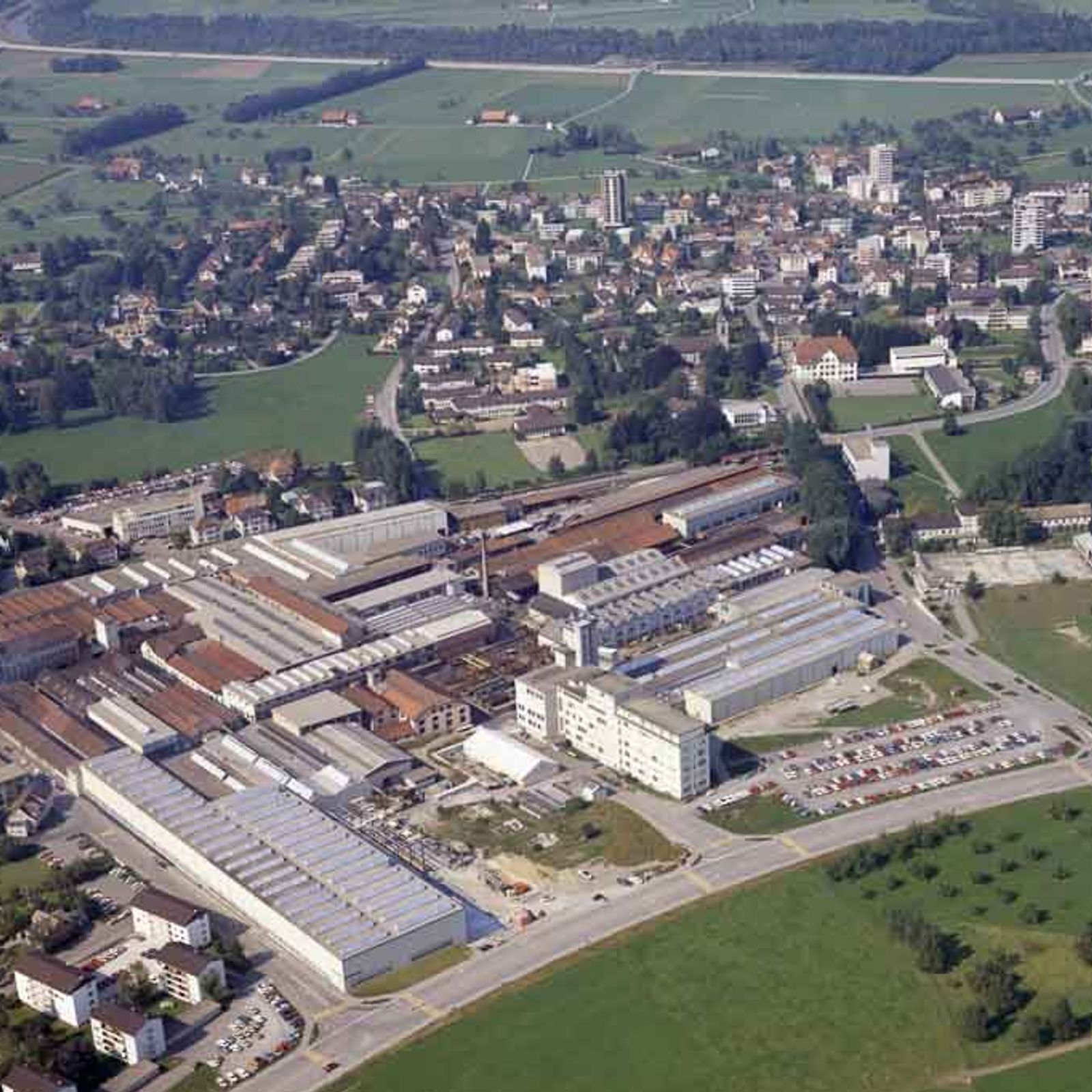 Bild aus Archiv: Bühler Areal 1960