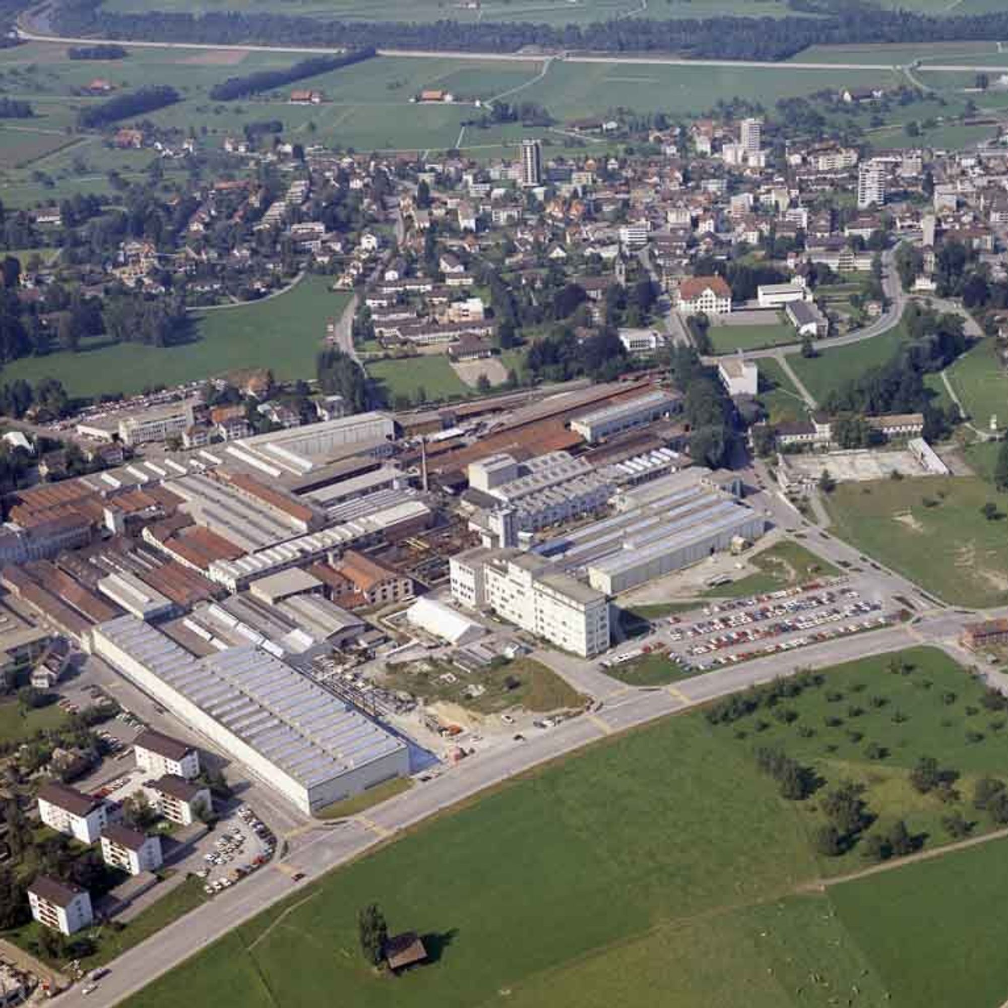 Bild aus Archiv: Bühler Areal 1960