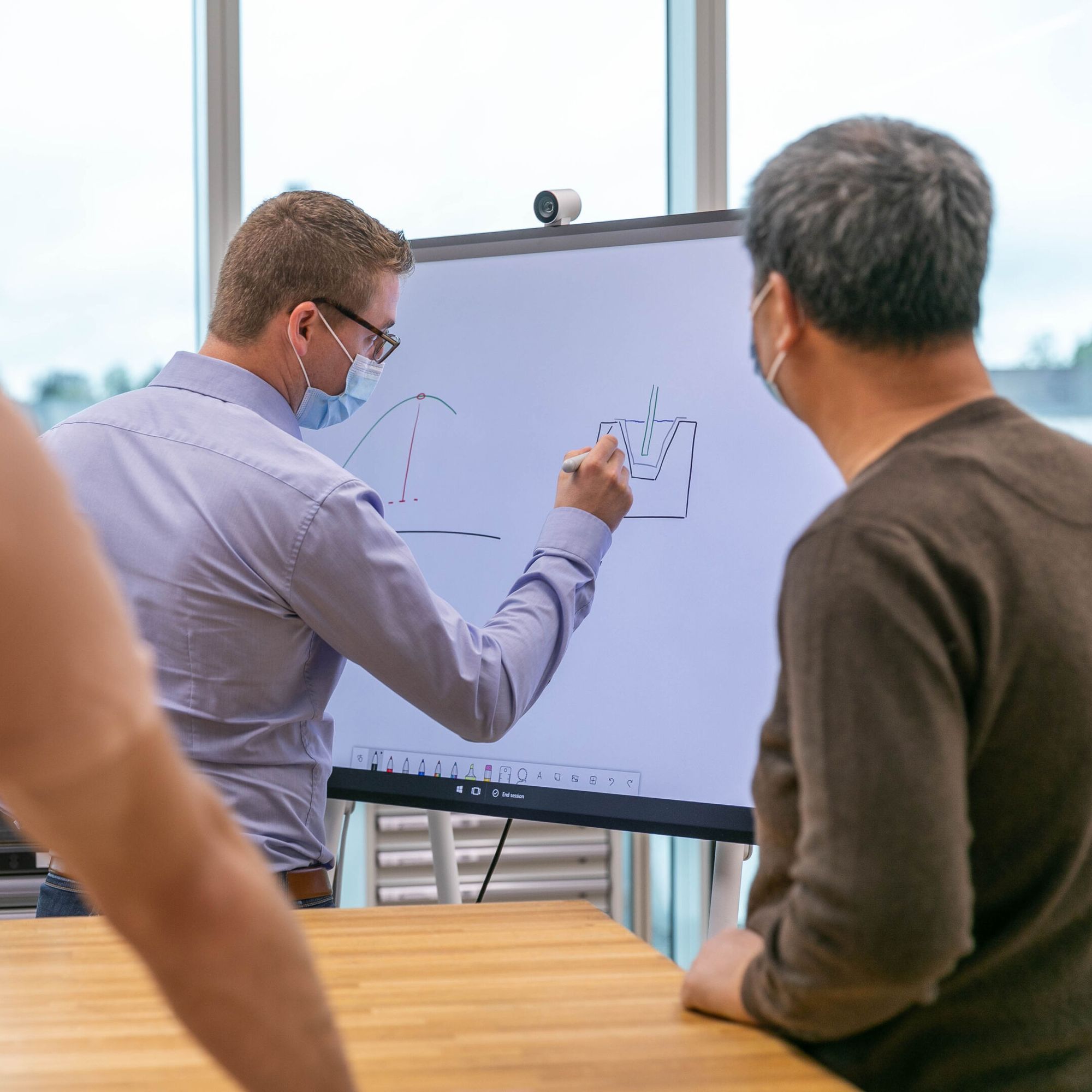 Das Team nutzte den CUBIC MakerSpace in Uzwil, um Prototypen zu bauen und Tests durchzuführen.
