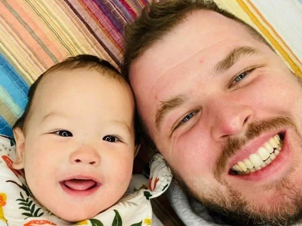 Mathias Manser and his son Jonathan.