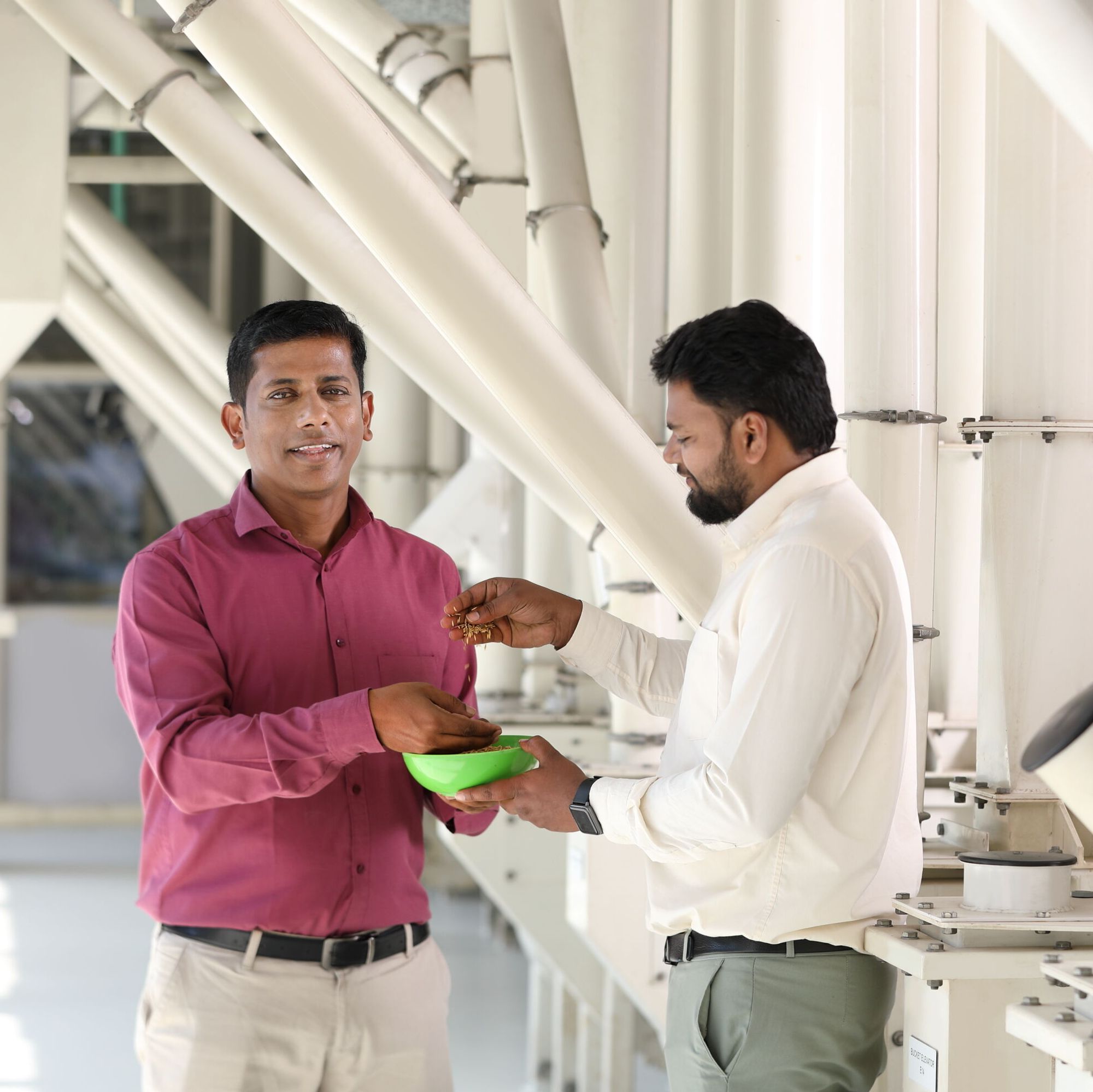 Our Quality Control Team Ensuring quality in every grain