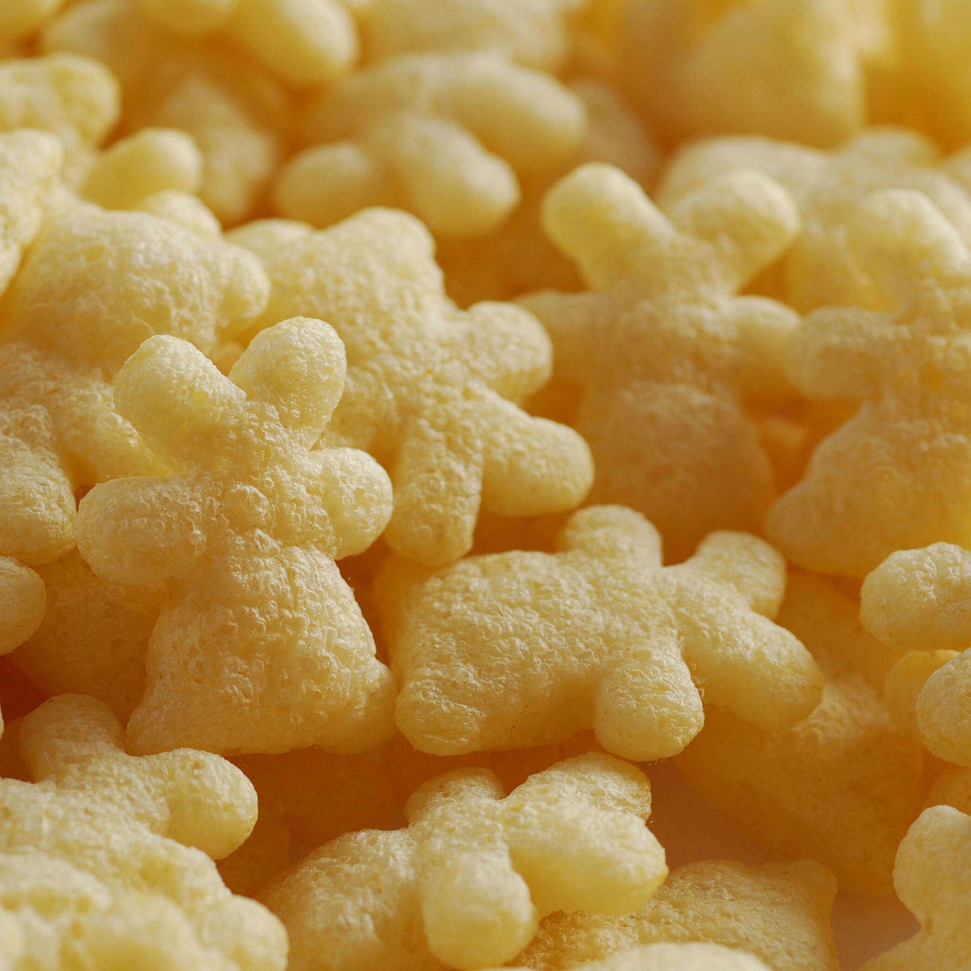 extruded bear shaped cereals