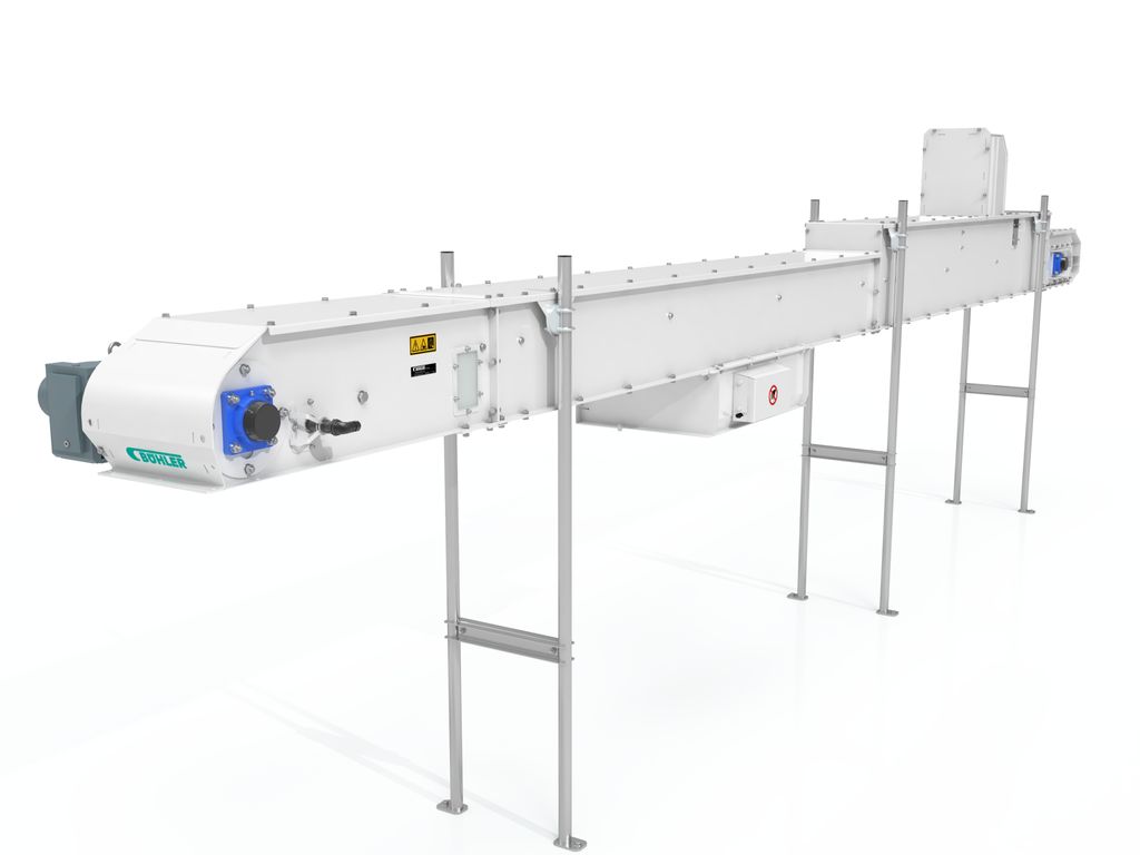 Trough chain conveyor AHKA | Conveying system | Bühler Group