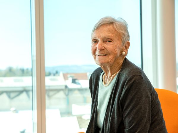 Margrit Benz-Ackermann zu Besuch im CUBIC.