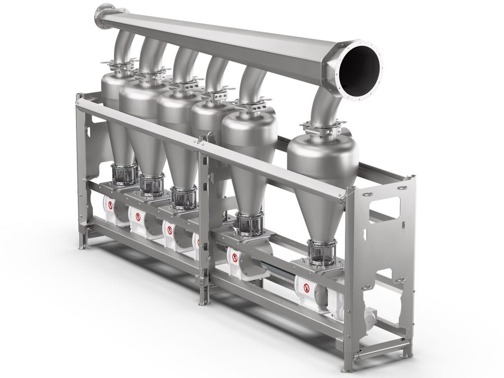 Airlock module for mill pneumatics Milling Solutions Bühler Group