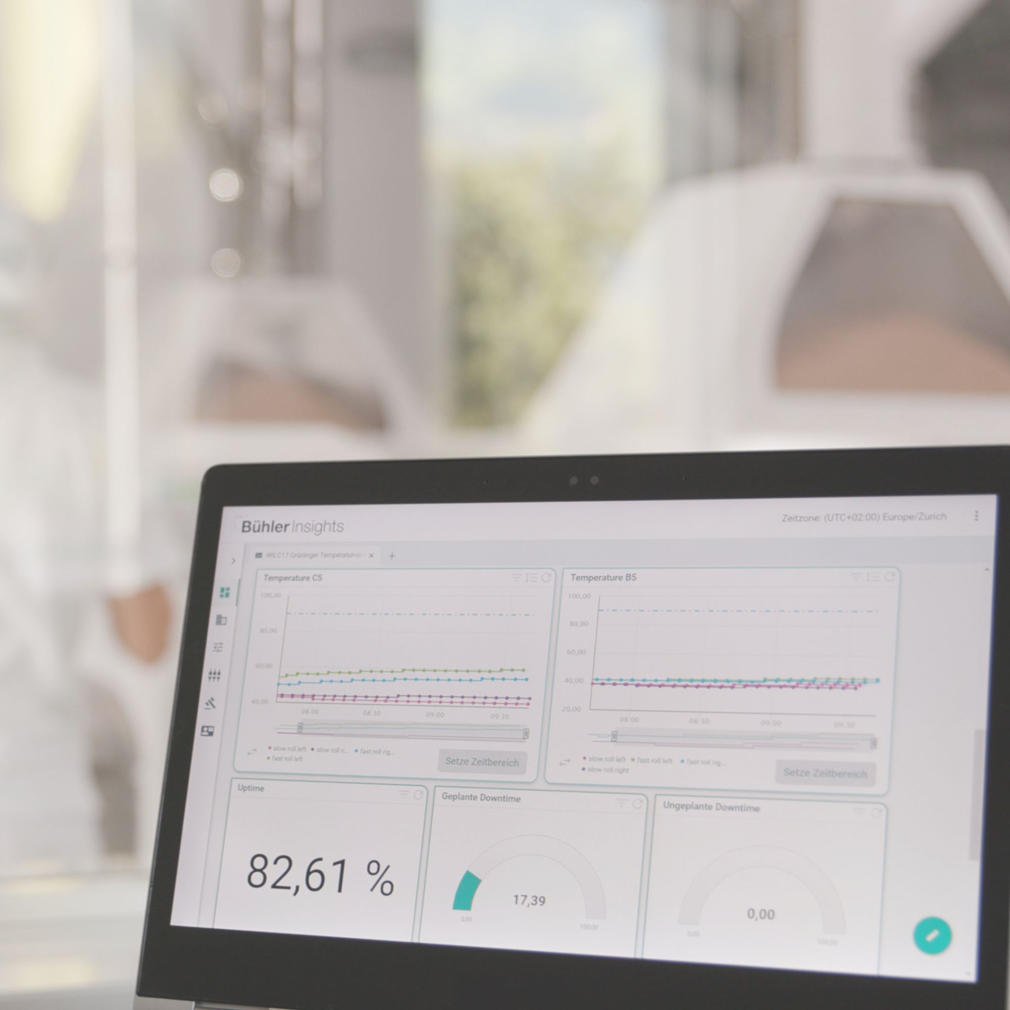 Temperature and vibration monitoring