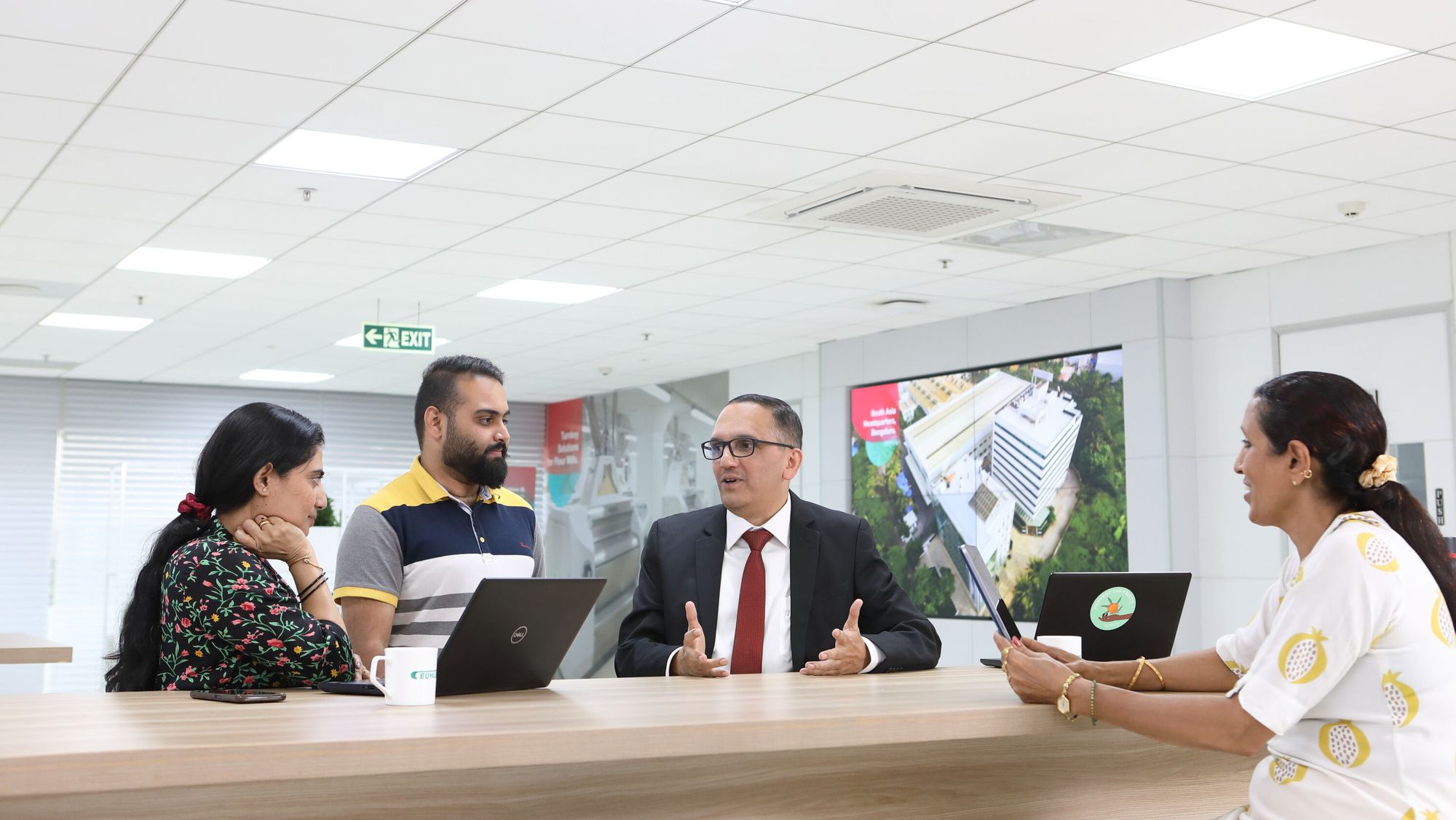 Bühler India’s collaborative work environment