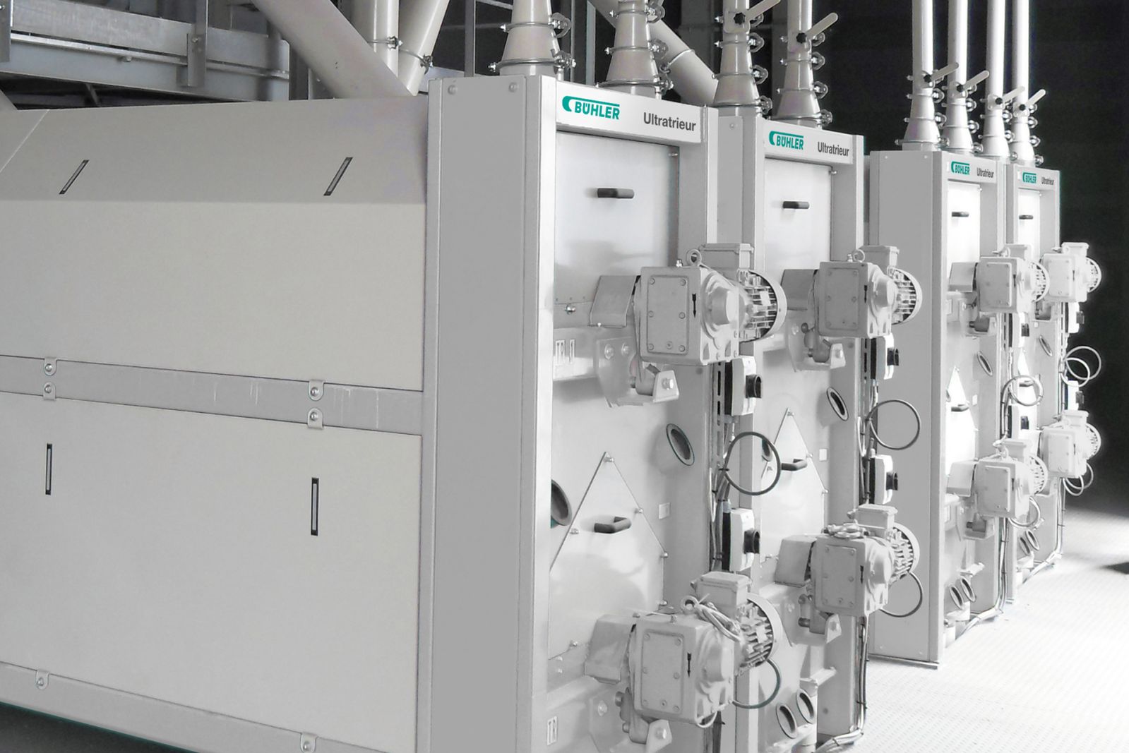 Installed Bühler Ultratrieur in a plant 