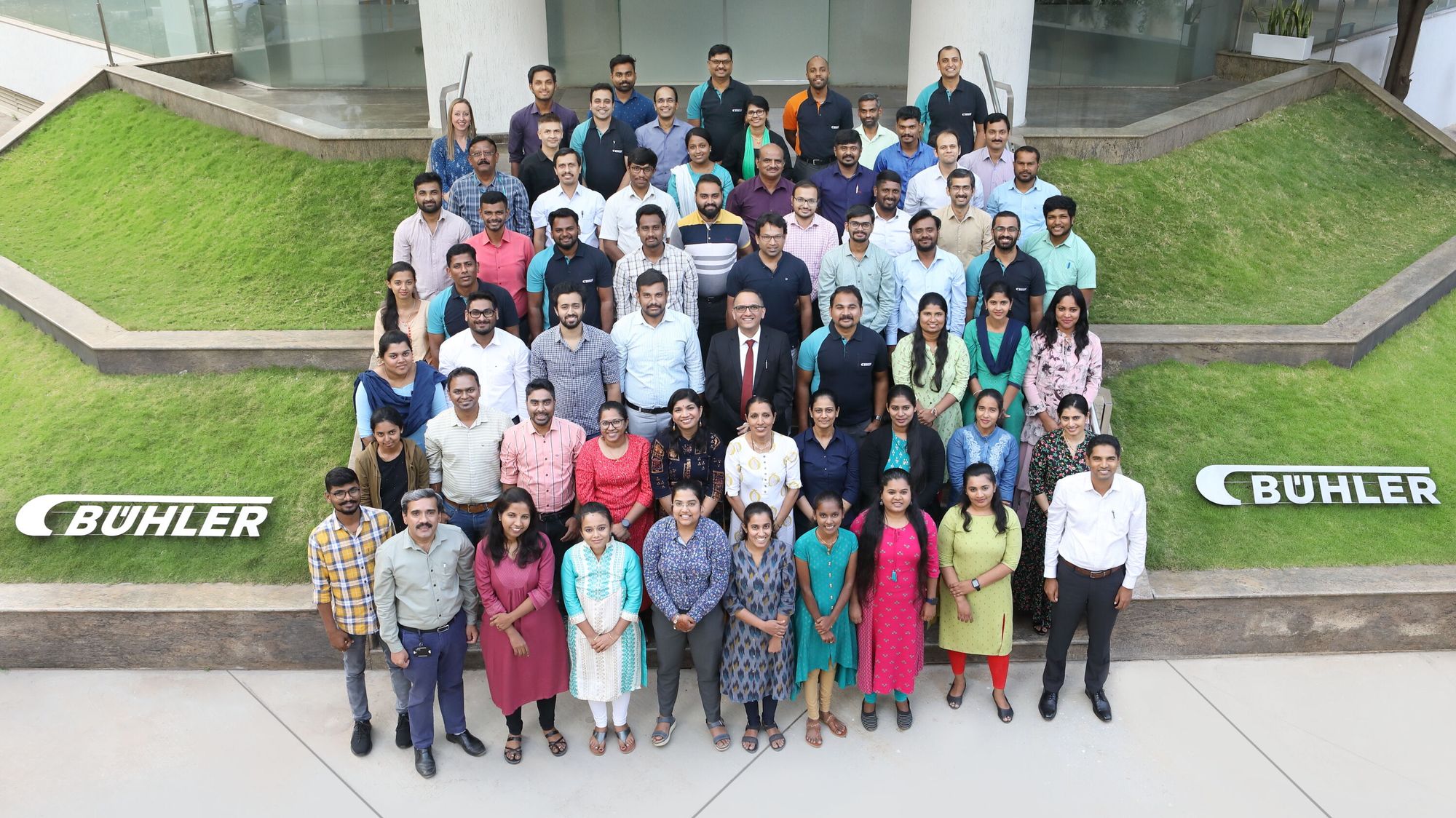The Bühler India family under one frame