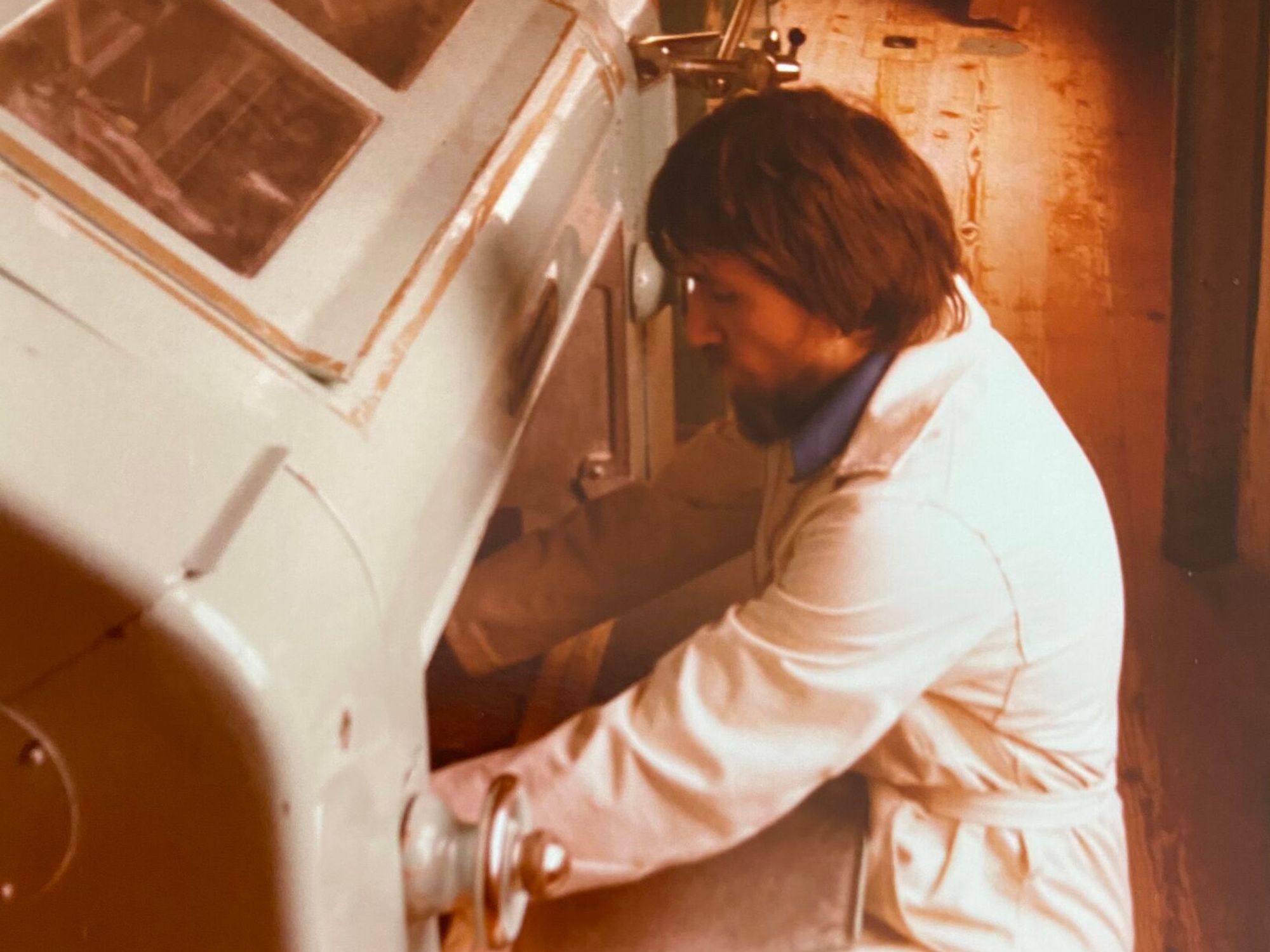 René in Südafrika.