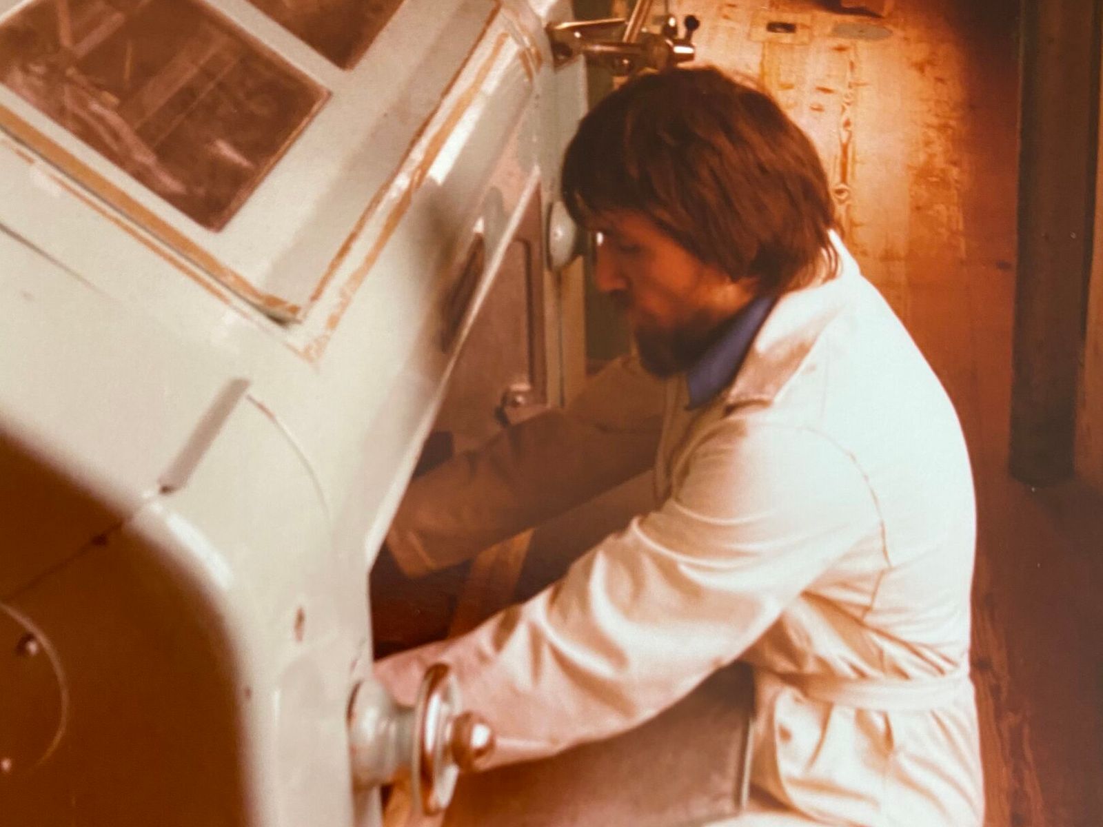 René in Südafrika.