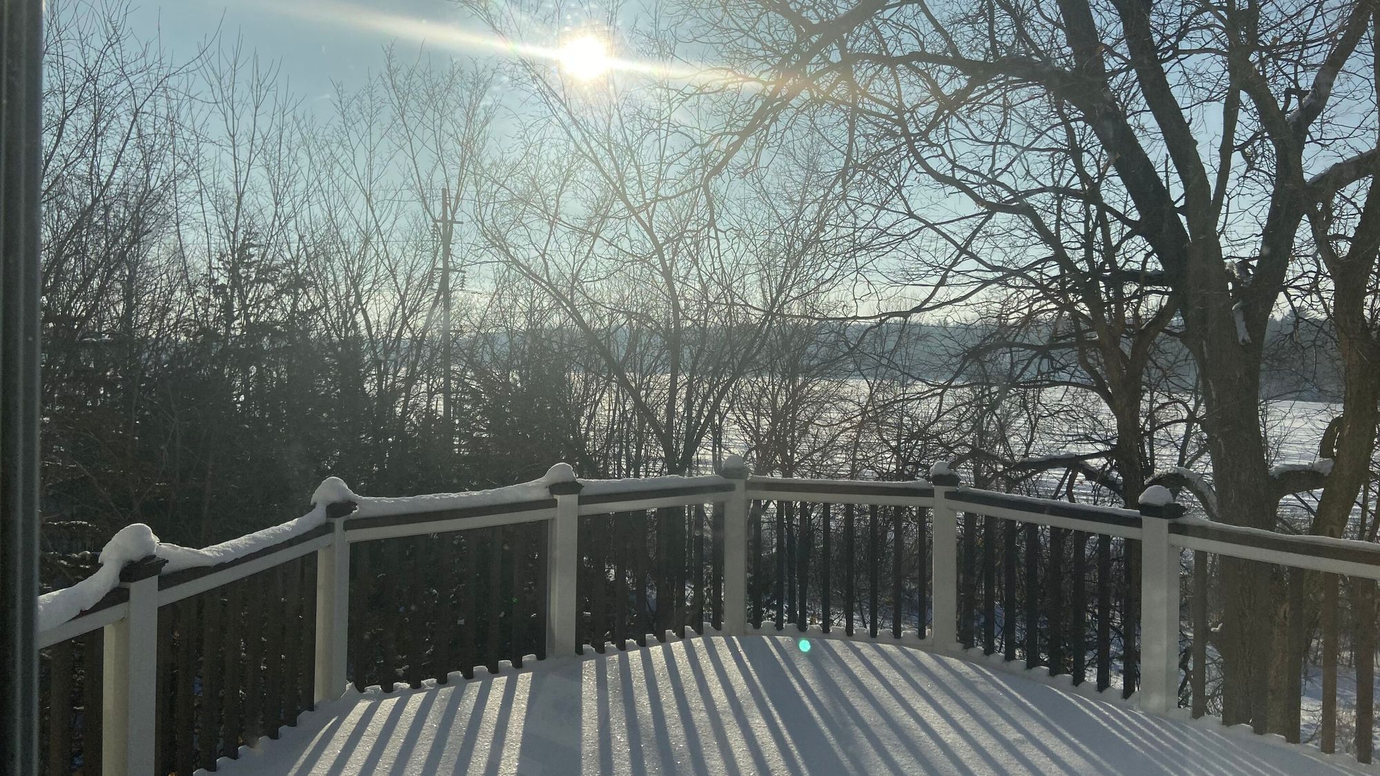 René Steiner’s Aussicht – seit Ende März geniesst er seinen Ruhestand.