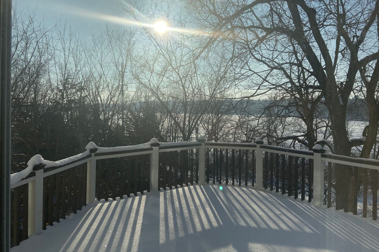 René Steiner’s Aussicht – seit Ende März geniesst er seinen Ruhestand.