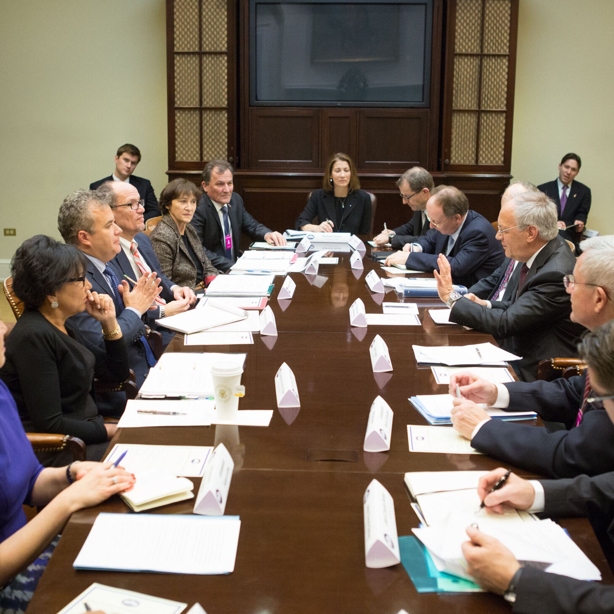 René Steiner und Calvin Grieder zu Besuch im Weissen Haus.