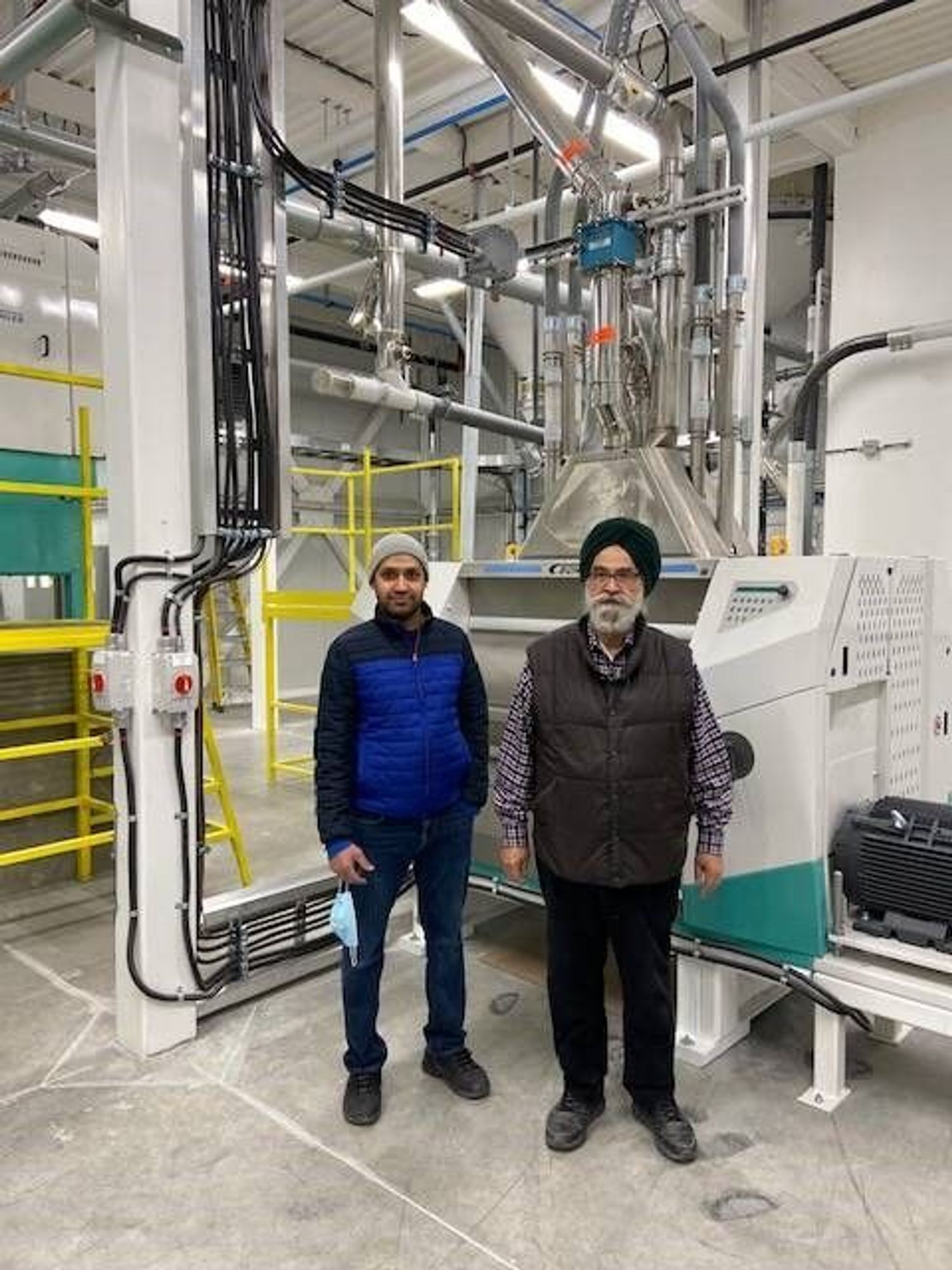 Lahora Singh Brar (rechts), Gründer von Brar.